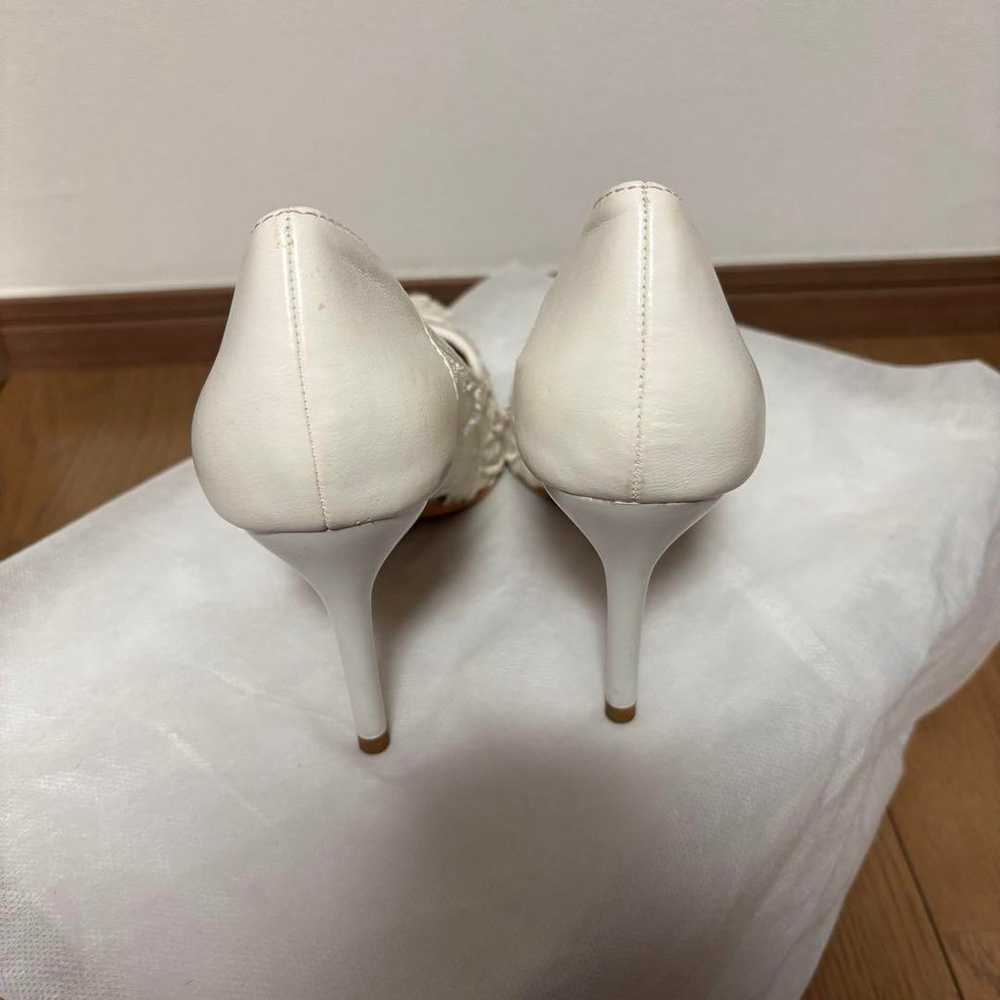 【Excellent Condition】 RANDA White Sheer Pumps - image 3