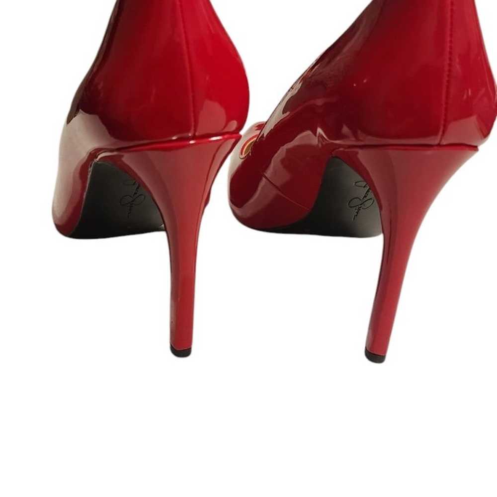 Red Patent Leather pumps - image 2