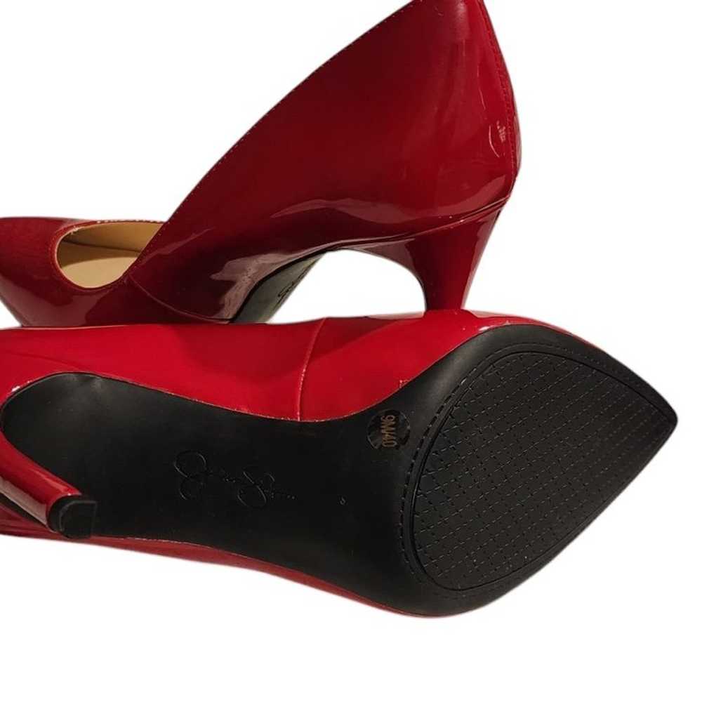 Red Patent Leather pumps - image 4