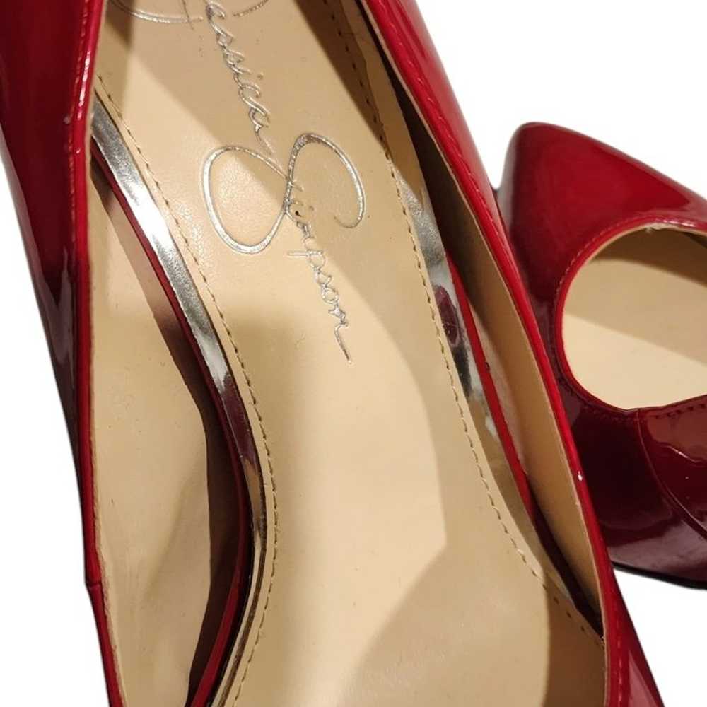 Red Patent Leather pumps - image 6