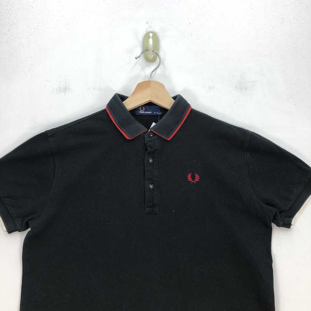 Fred Perry × Vintage Vintage 90s Fred Perry T Shi… - image 2