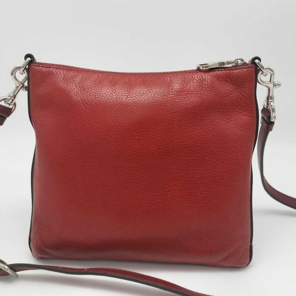 Loewe shoulder bag Heritage Anagram leather red s… - image 12