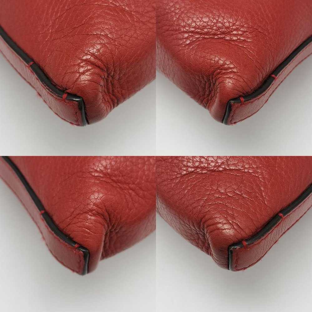 Loewe shoulder bag Heritage Anagram leather red s… - image 7