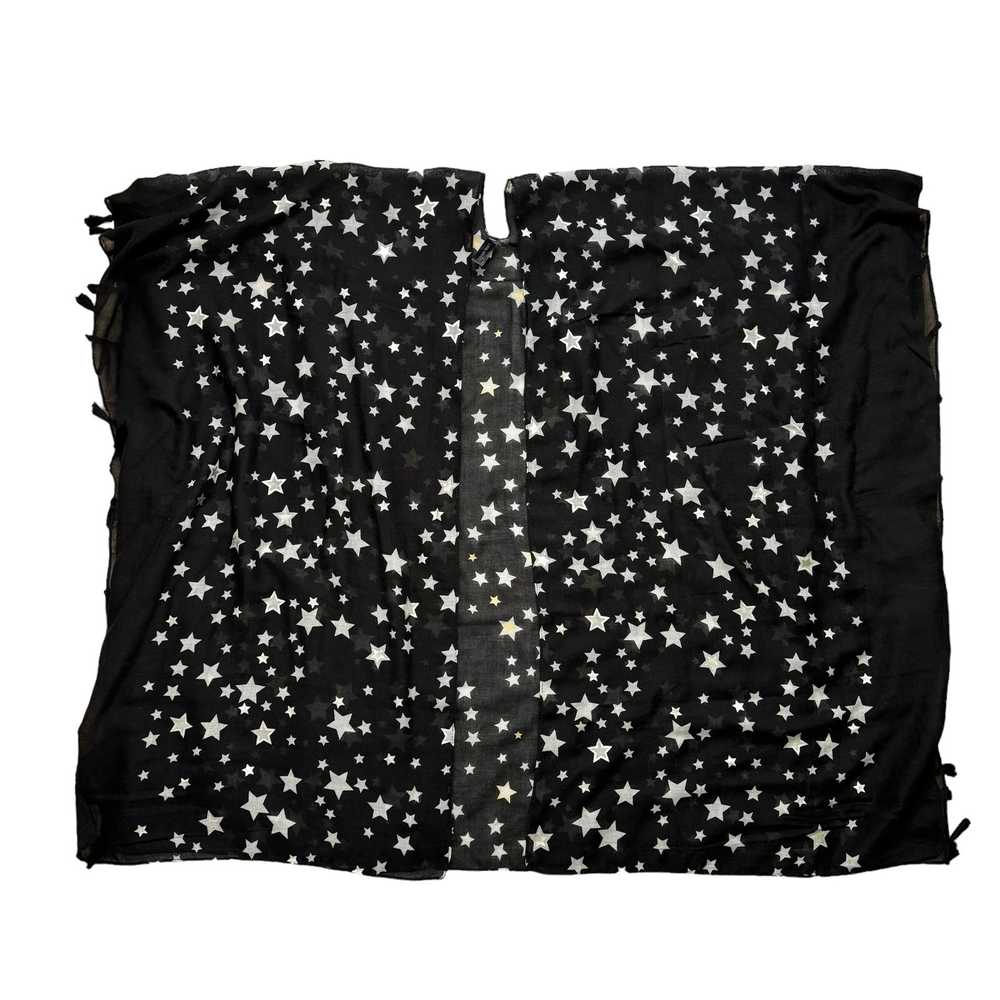 LANE BRYANT Celestial Black White Gold Stars Ligh… - image 4