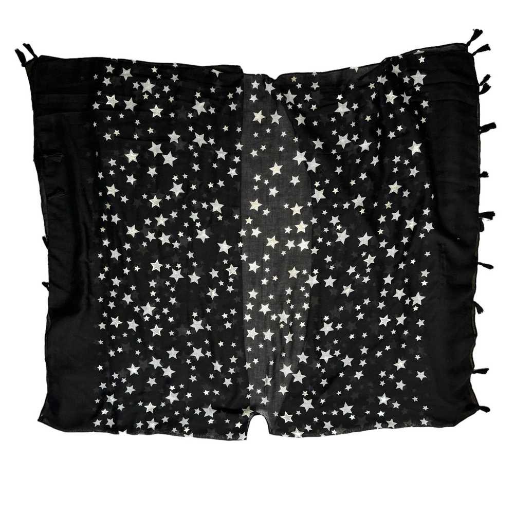 LANE BRYANT Celestial Black White Gold Stars Ligh… - image 5