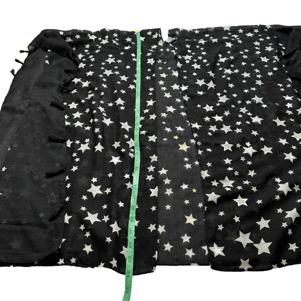 LANE BRYANT Celestial Black White Gold Stars Ligh… - image 9