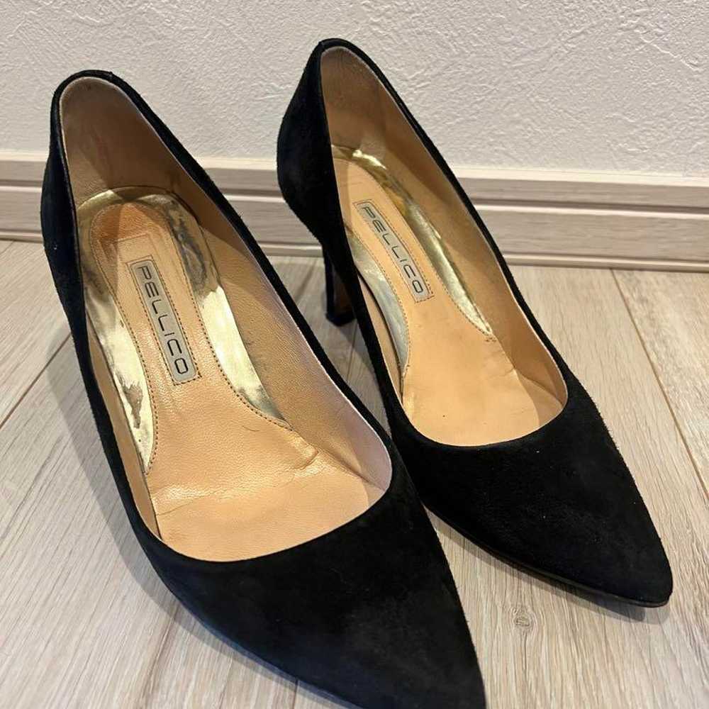 PELLICO suede pumps black size 37 - image 1