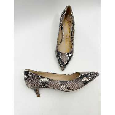 Sam Edelman Dori Snake Print Kitten Heel Pump 9W … - image 1