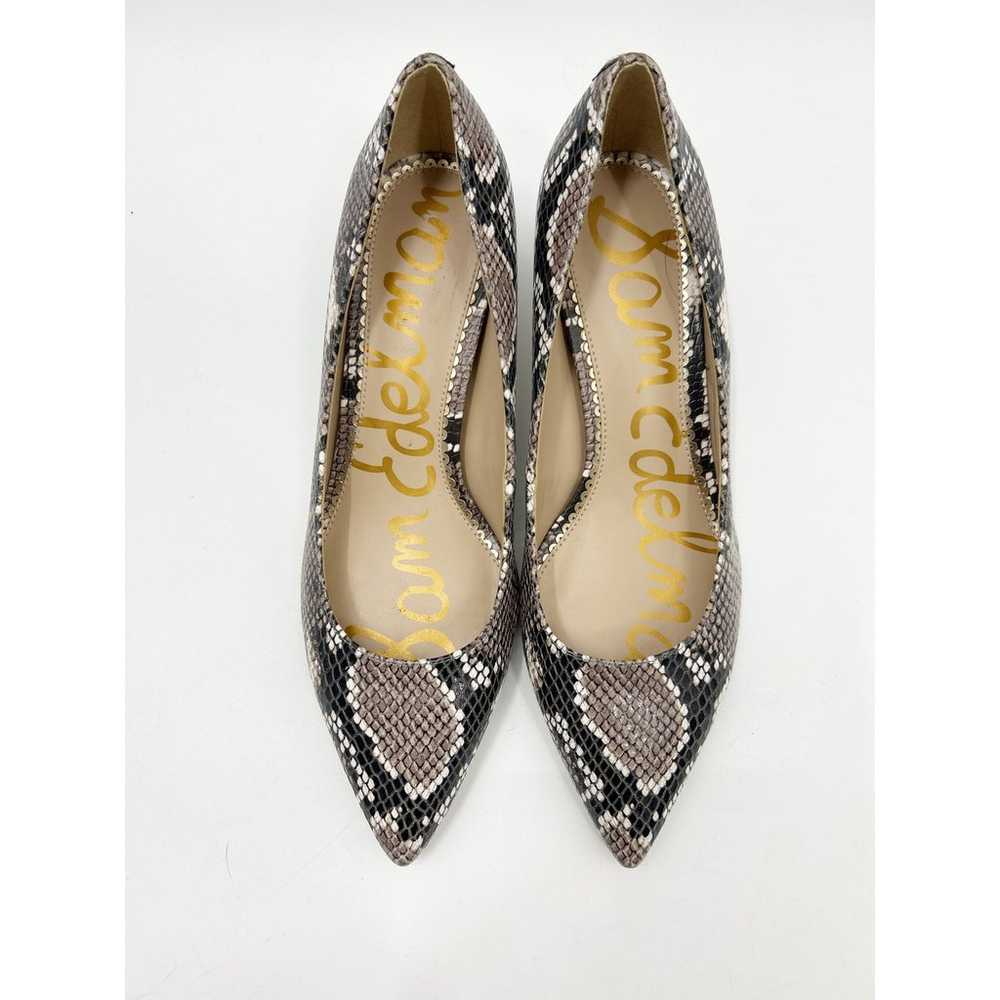 Sam Edelman Dori Snake Print Kitten Heel Pump 9W … - image 4