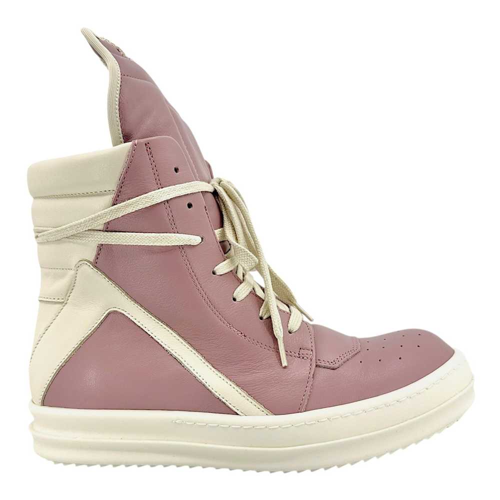 Rick Owens Geobasket Sneaker Dusty Pink Milk (W) - image 1