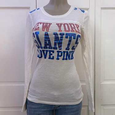 VS PINK New York Giants Graphic Tee