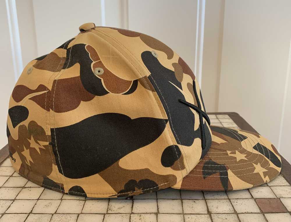 Bape × Kaws 2000s Bape x Kaws Bendy XX Fitted Hat - image 4