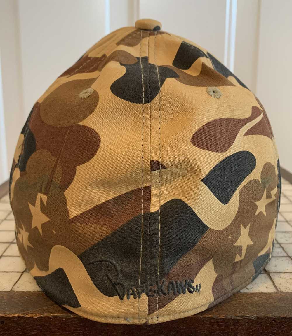 Bape × Kaws 2000s Bape x Kaws Bendy XX Fitted Hat - image 5