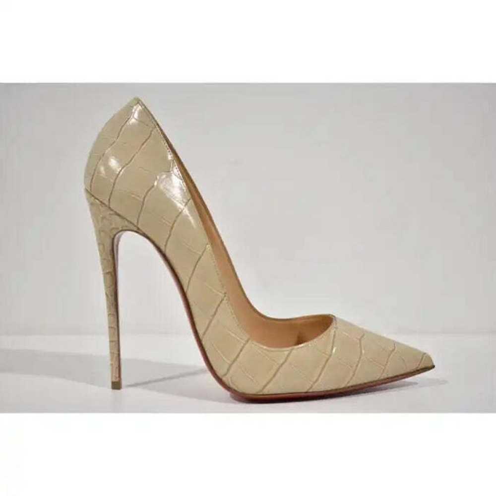 Christian Louboutin Pigalle patent leather heels - image 2