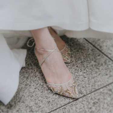 Bella Belle Bridal Shoes Frances Champagne - image 1