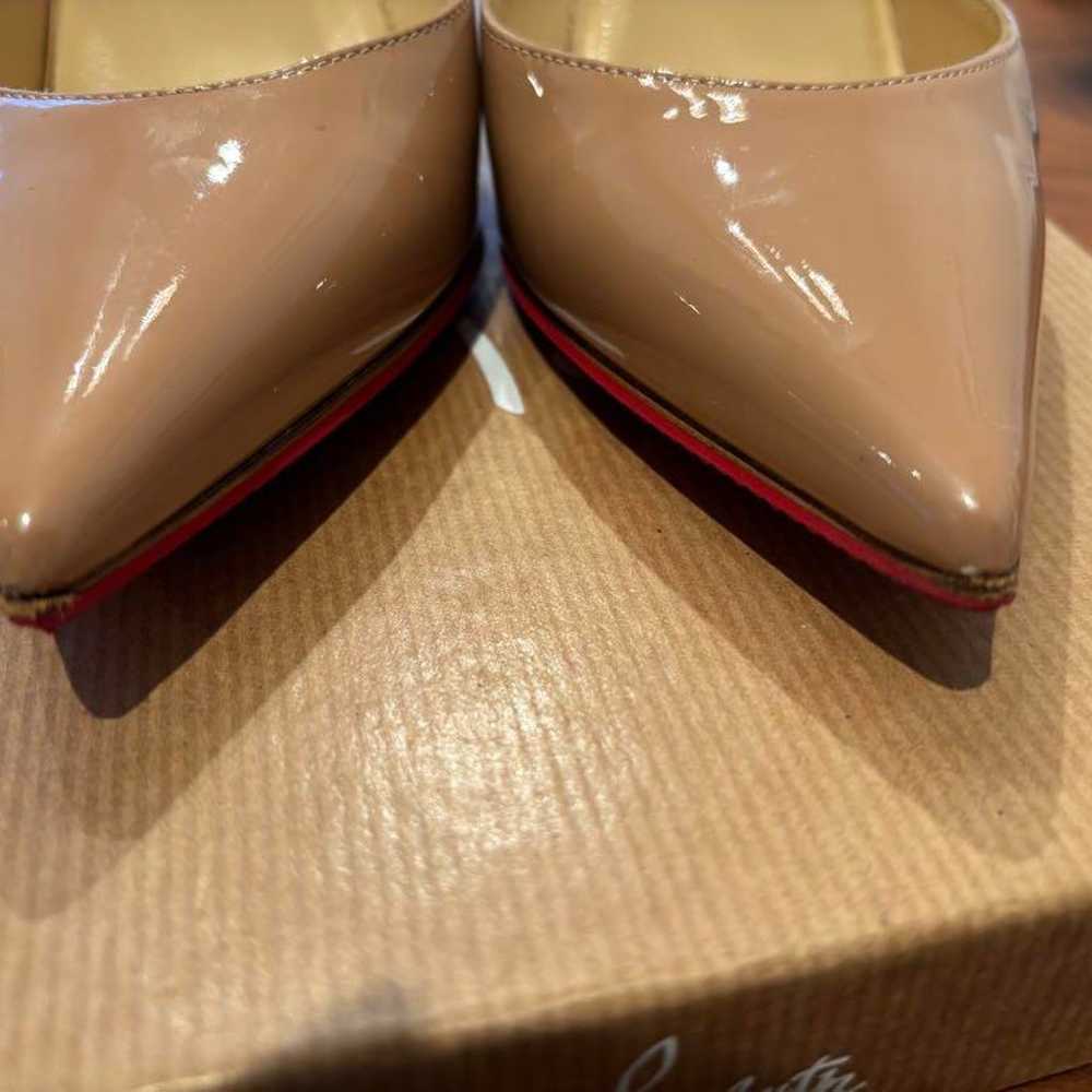 Christian Louboutin Beige High Heels - image 4