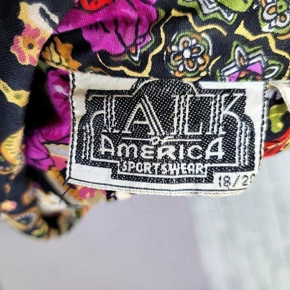 Vintage 80s Talk America Sportswear Plus 18/20 Ab… - image 7