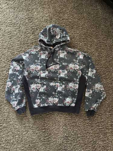 KITH FLORAL PANEL CREWNECK - IVORY MULTI