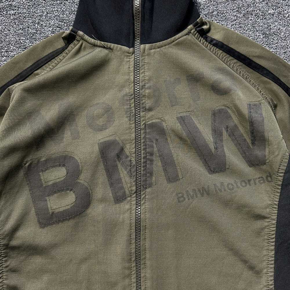 Bmw × MOTO × Streetwear Vintage BMW Motorrad Zip … - image 4