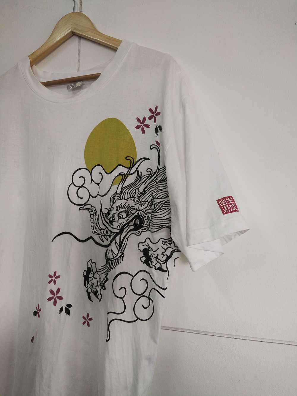 Japanese Brand × Streetwear × Sukajan T Shirts Dr… - image 3