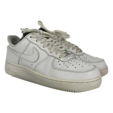 Nike Air Force 1 leather low trainers - image 1