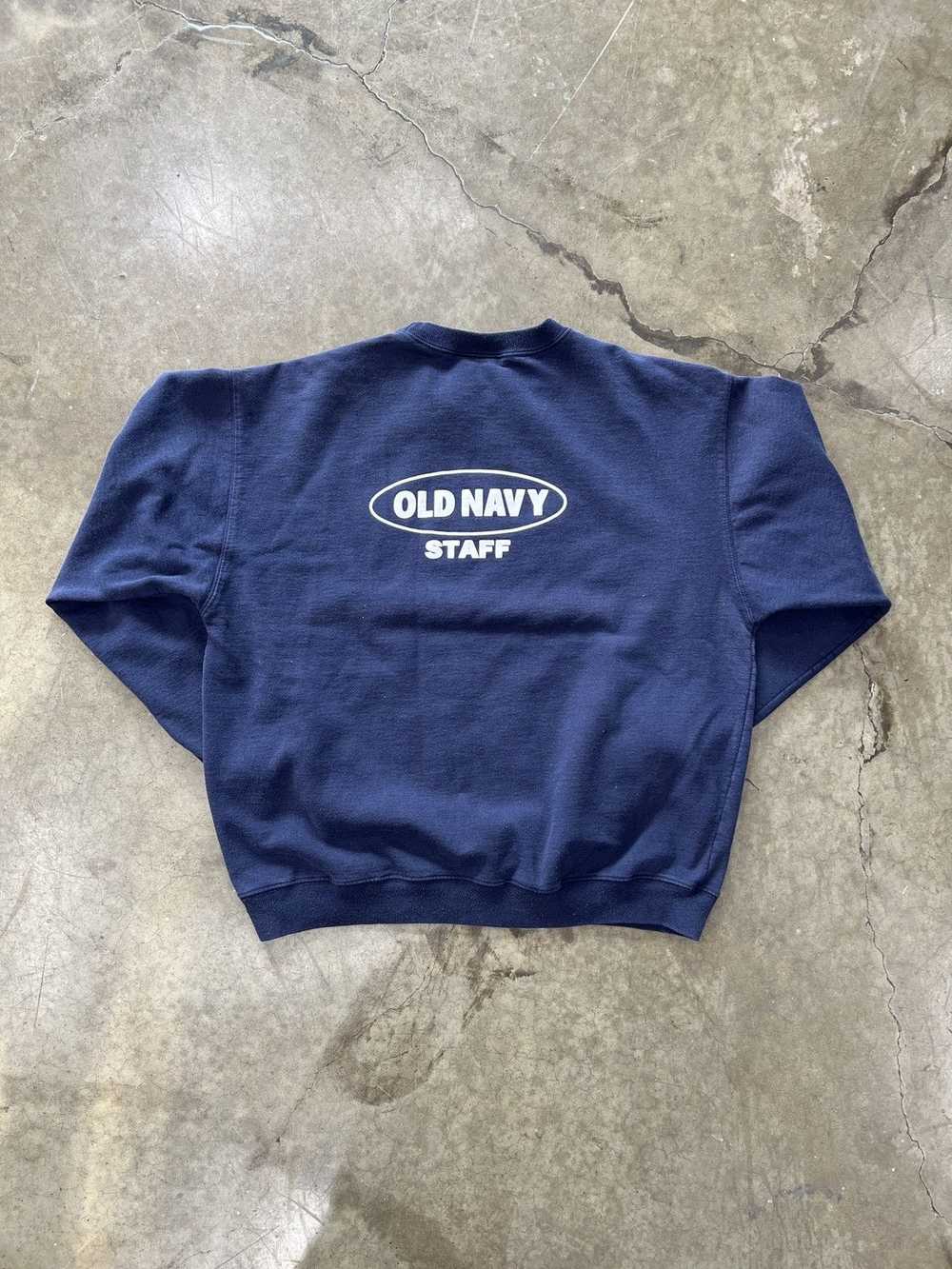 Old Navy × Vintage Vintage Old Navy Staff Crewnec… - image 2