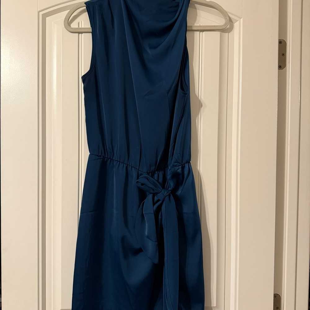 Satin One-Shoulder Dress - image 2