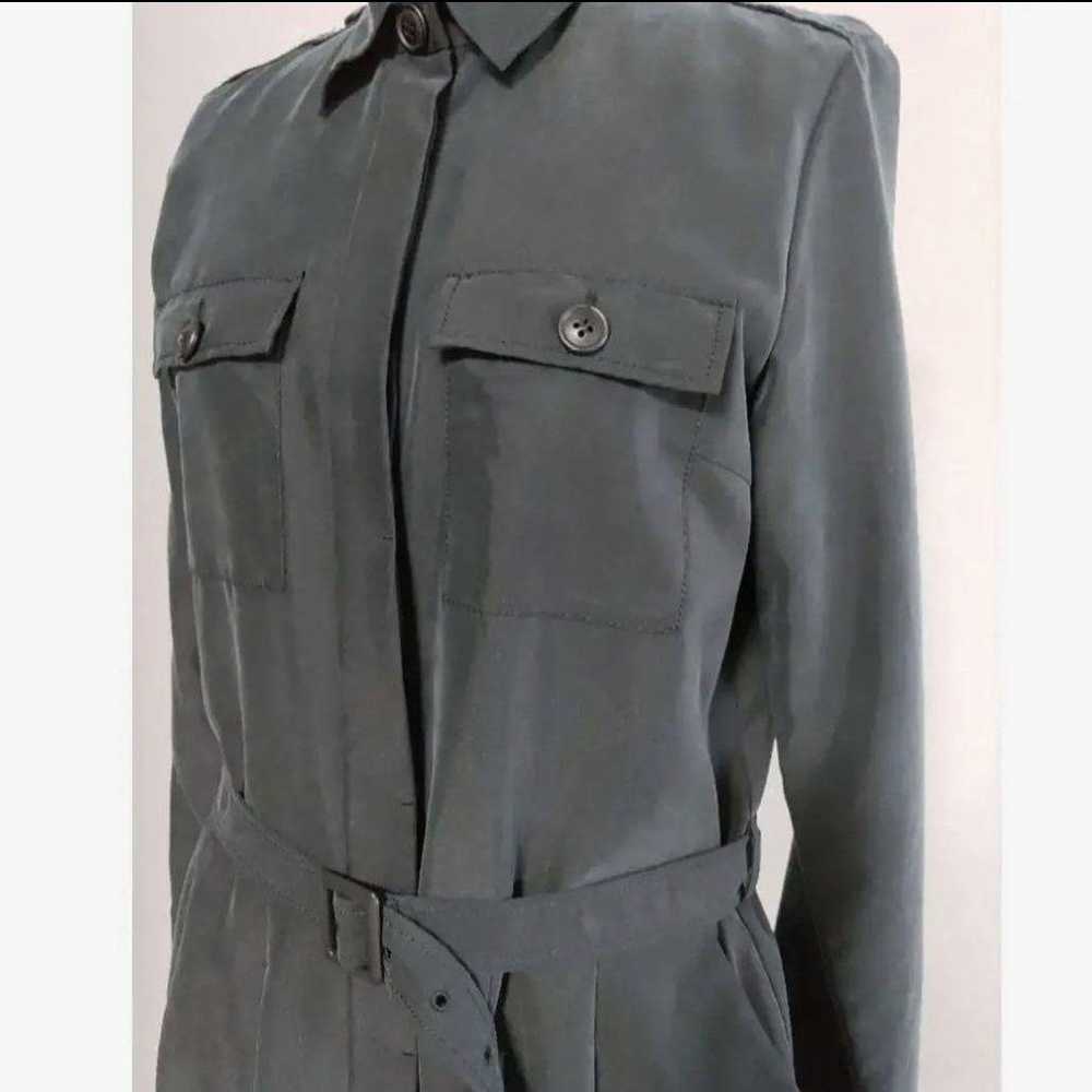 Spick and Span Military-style Tunic Shirt Dress - image 6