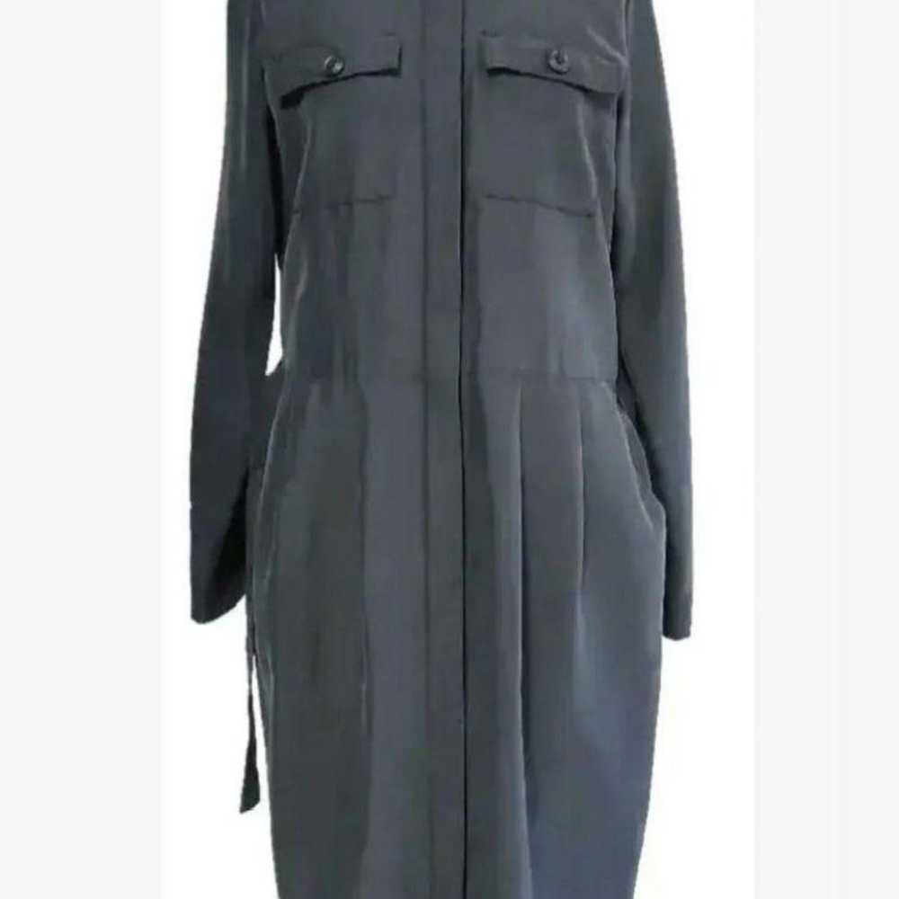 Spick and Span Military-style Tunic Shirt Dress - image 7