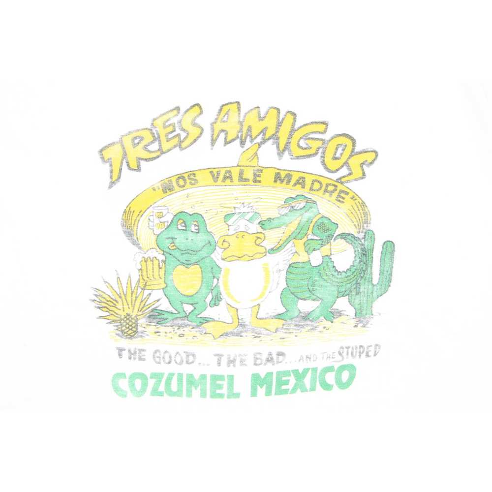 Vintage 90s Vintage Tres Amigos Cozumel Mexico So… - image 2