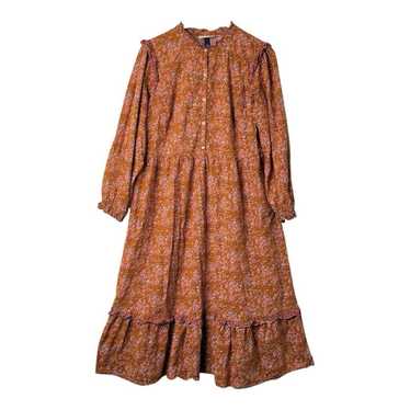 Universal Thread Prairie Dress Sz L Midi Floral R… - image 1