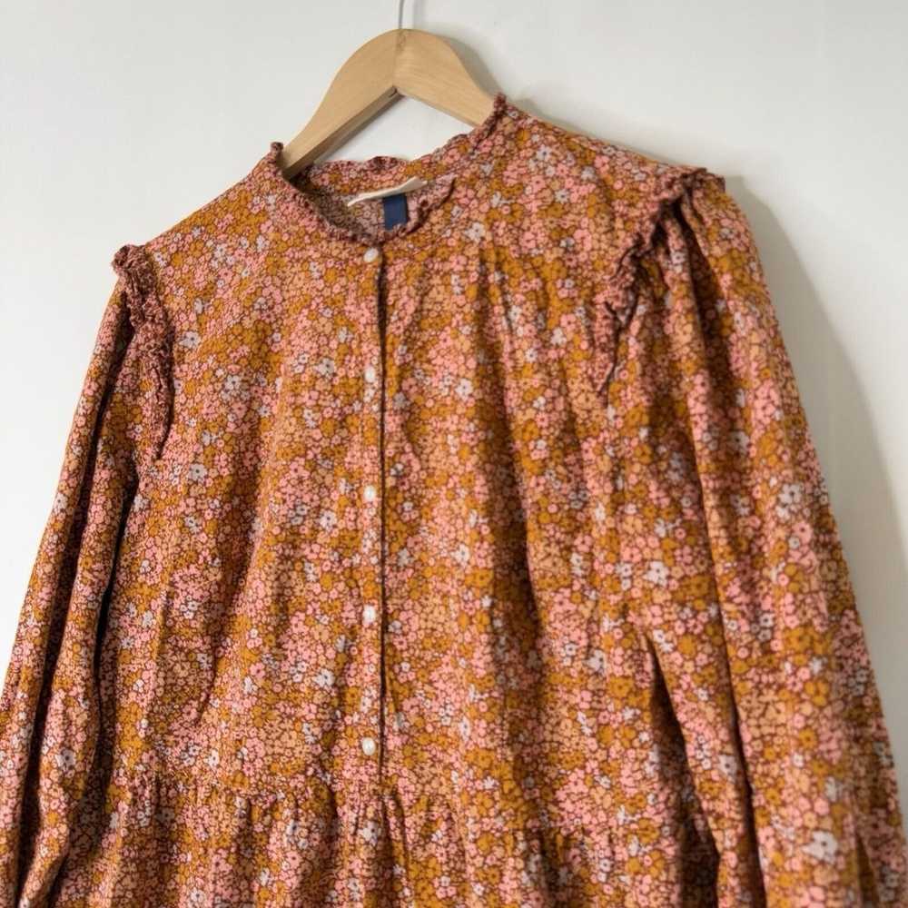 Universal Thread Prairie Dress Sz L Midi Floral R… - image 3