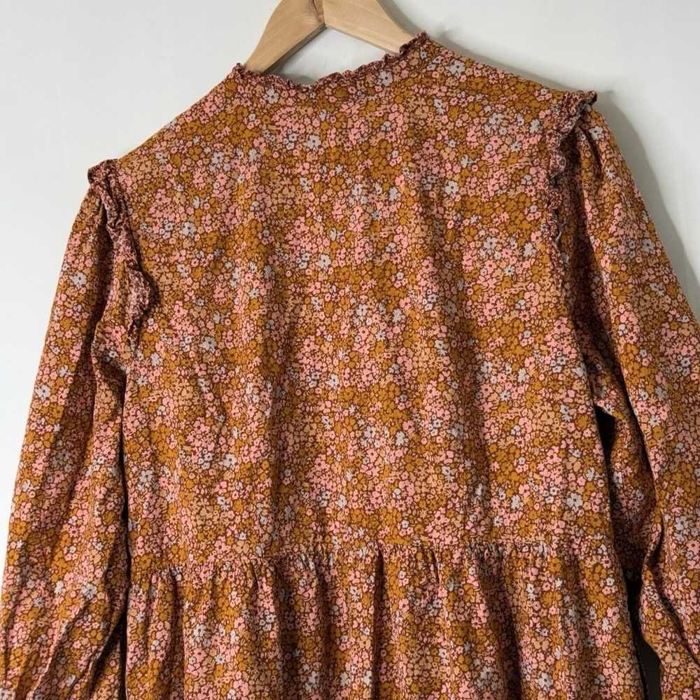 Universal Thread Prairie Dress Sz L Midi Floral R… - image 8