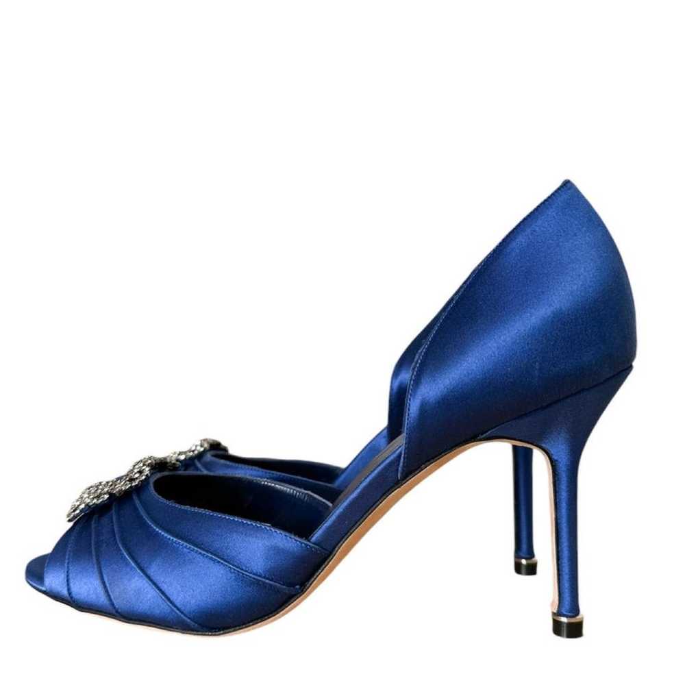 Manolo Blahnik Cloth heels - image 2