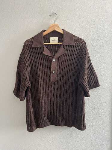 Nanushka Nanushka Knit Polo Brown