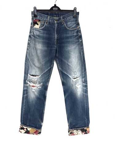 Distressed Denim × Kurt Cobain × Levi's Made & Cr… - image 1