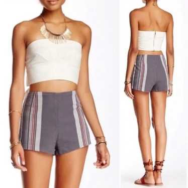 Free People Free People Womens Shorts Size 2 Gray 