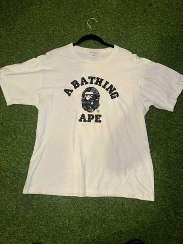 Bape Space Camo College Tee