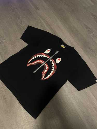 Bape Color Camo Shark Tee