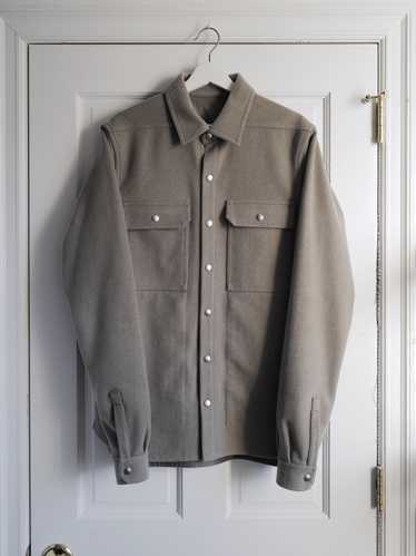 Rick Owens Melton Wool Workshirt