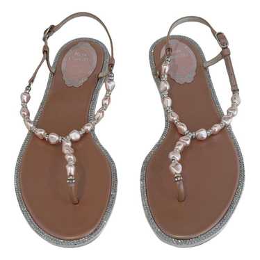 Rene Caovilla Leather sandal