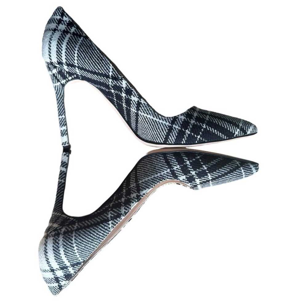 Manolo Blahnik Cloth heels - image 2