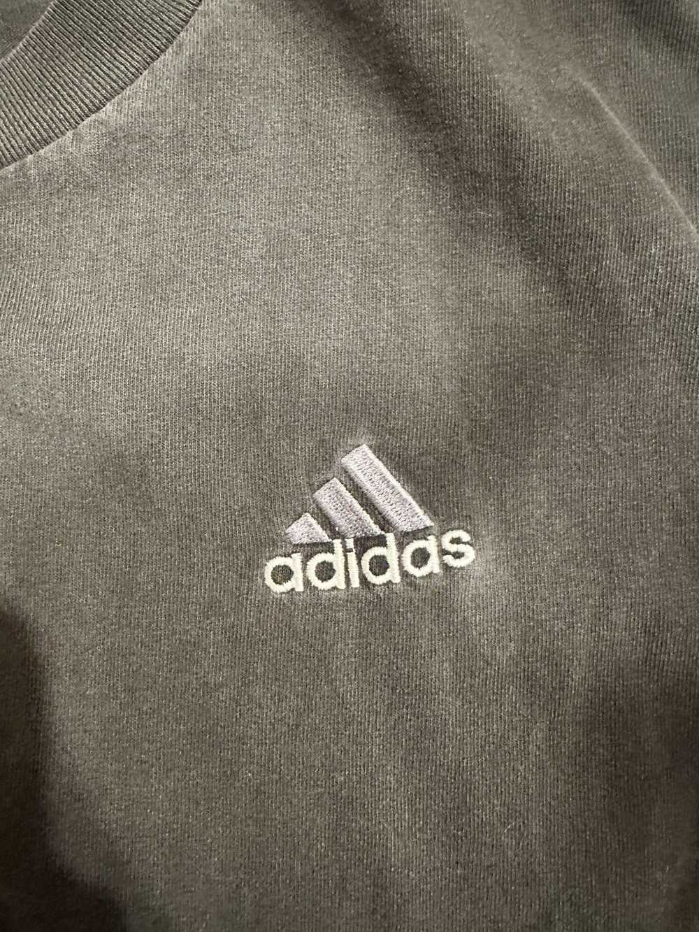 Adidas × Streetwear × Vintage Vintage Gray Adidas… - image 3