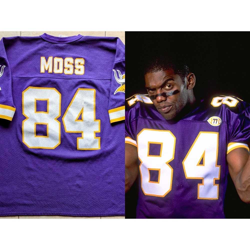 Logo Athletic Randy MOSS 90s Minnesota Vikings je… - image 1