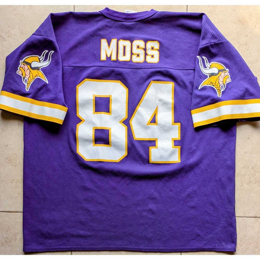 Logo Athletic Randy MOSS 90s Minnesota Vikings je… - image 5