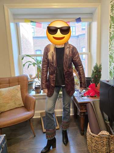 Prada Prada brown leather jacket