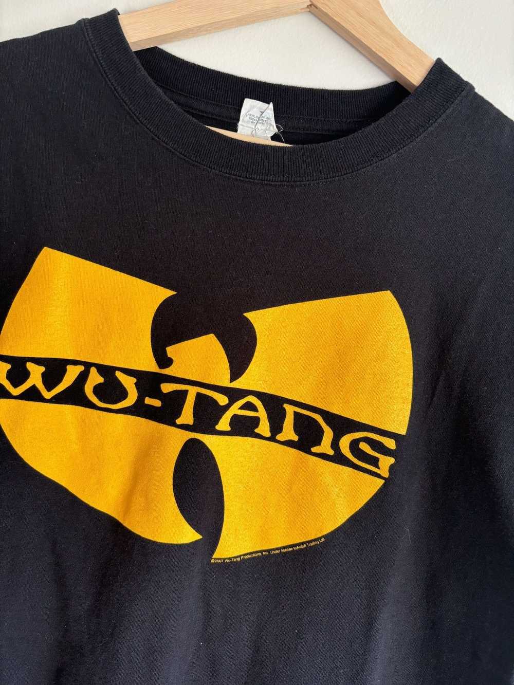 Rap Tees × Streetwear × Vintage Vintage black Wu-… - image 2