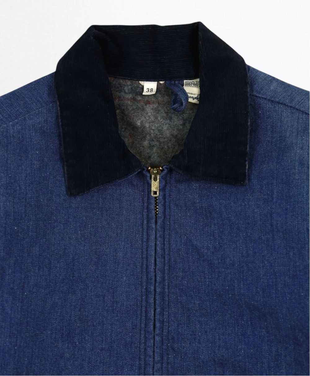 70's Wrangler blue bell denim work jacket - image 3