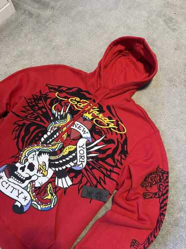 Ed Hardy × Japanese Brand × Streetwear Men’s Hoodi