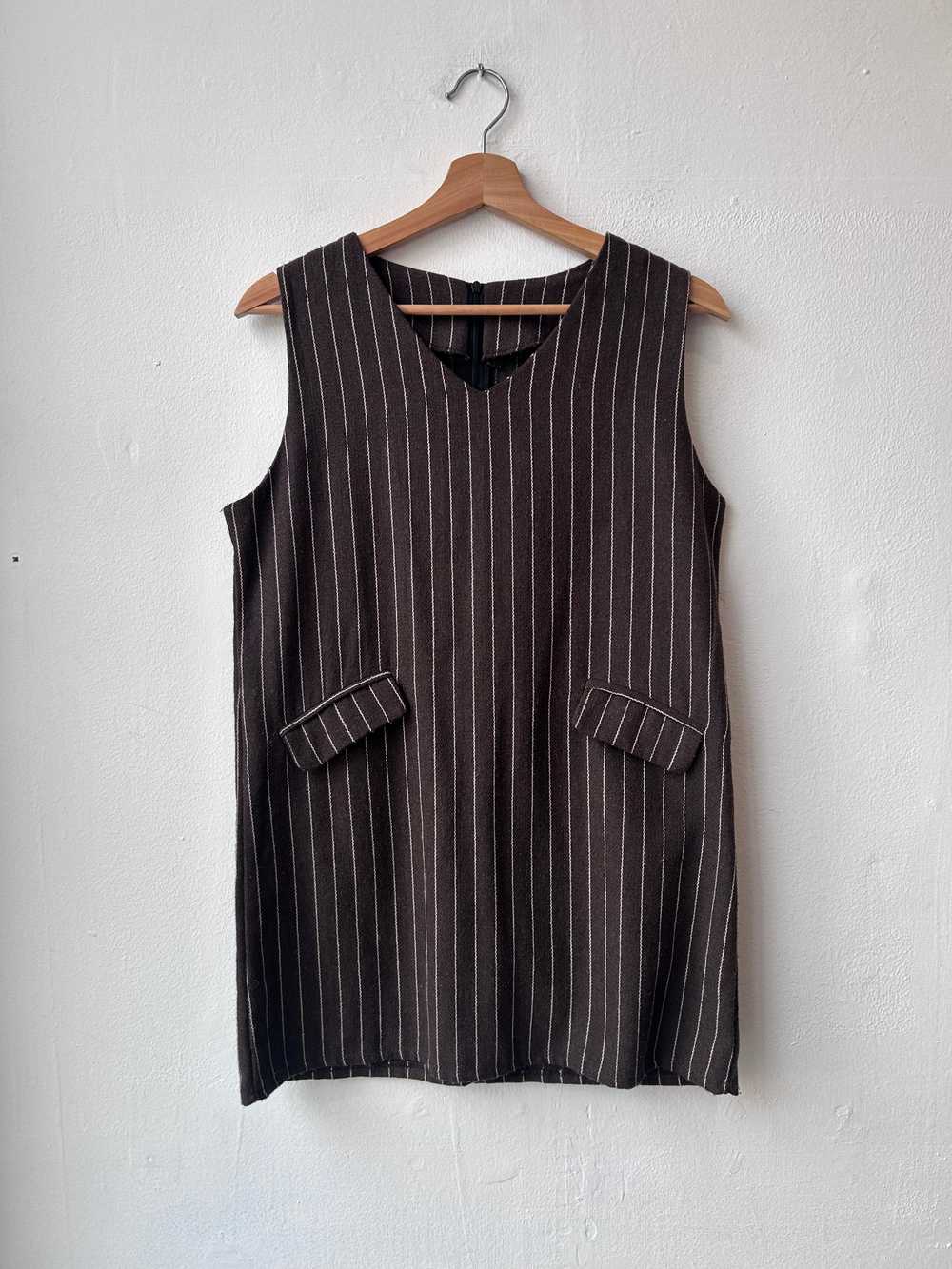 90's Striped Shift Dress - image 1